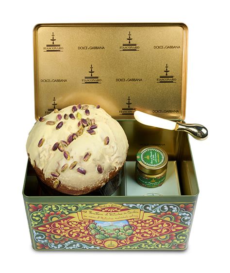 panettone dolce gabbana pistache